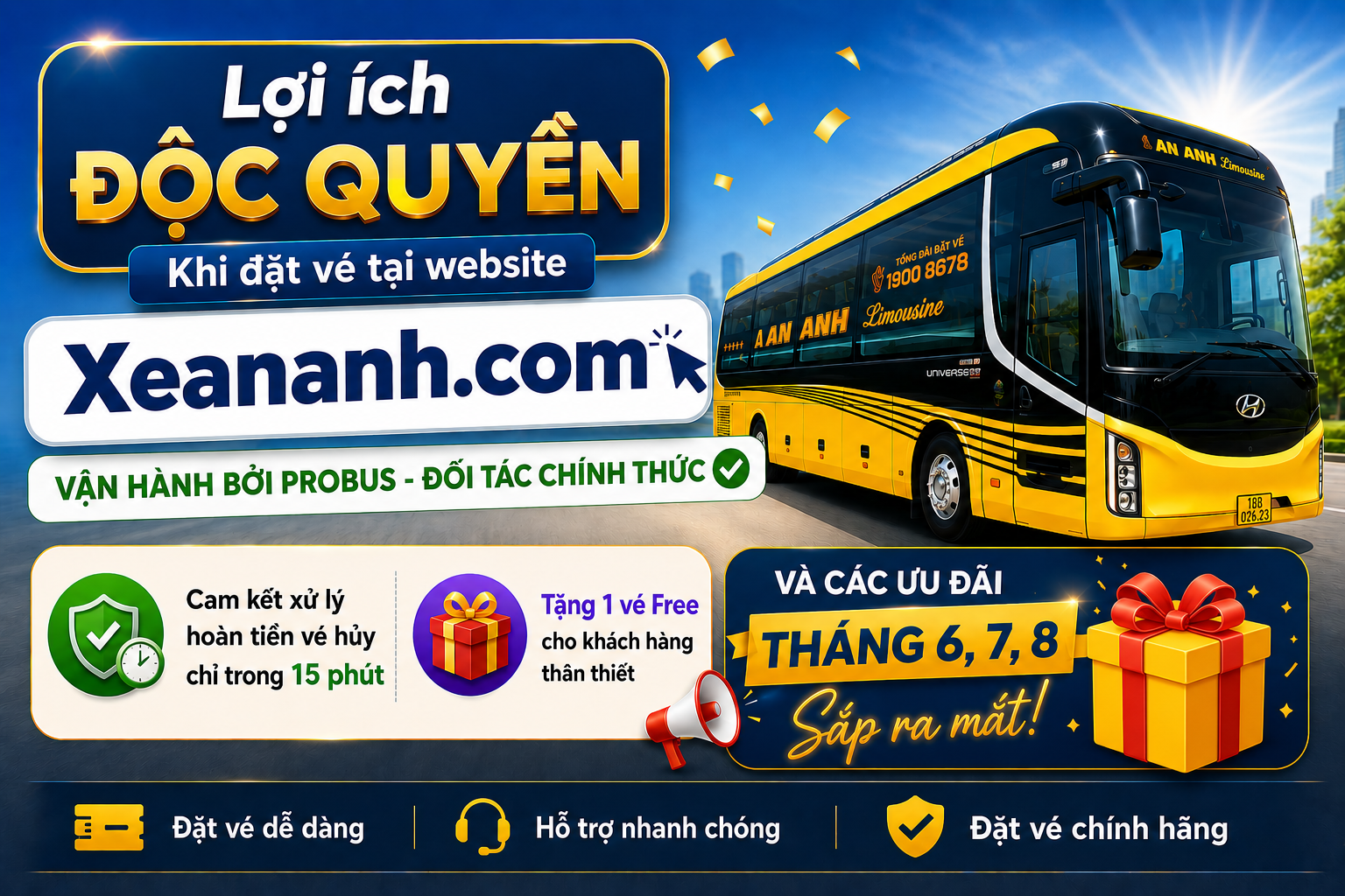 Khuyến mãi An Anh Limousine